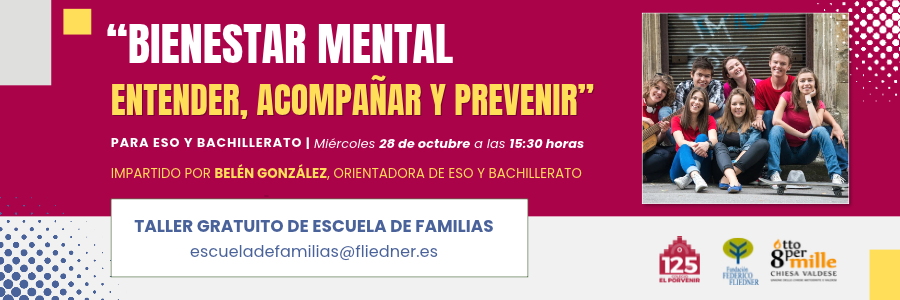 Escuela de Familias: cómo acompañar el bienestar mental en la adolescencia